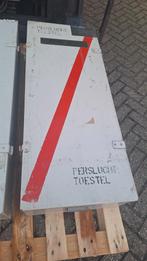 Metalen kist, leger kisten, Huis en Inrichting, Woonaccessoires | Kisten, Ophalen, Minder dan 50 cm, Gebruikt, 50 tot 100 cm