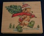 Penny Black Houten Stempel “Christmas tree Ted”.4015K.Nieuw., Hobby en Vrije tijd, Ophalen of Verzenden, Nieuw, Houten stempel