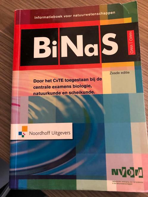 Binas havo/vwo 6e editie, Boeken, Schoolboeken, Gelezen, Biologie, HAVO, Ophalen