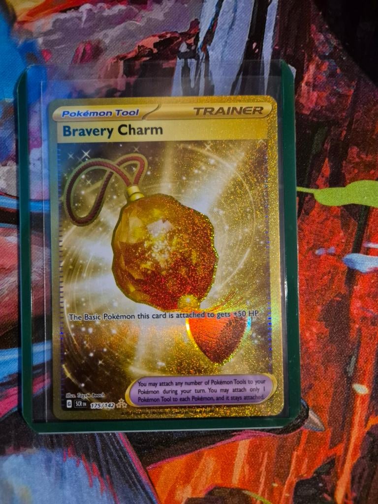 Bravery Charm 175/142, Ophalen of Verzenden, Zo goed als nieuw, Losse kaart, Foil