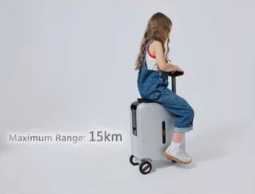 Zelfrijdende koffer elektrische drive-on handkoffer airwheel beschikbaar voor biedingen