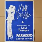 Mink DeVille + Wild Romance original Paradiso poster 1977, Ophalen of Verzenden, Zo goed als nieuw