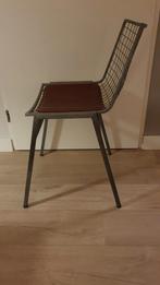 Eetkamerstoel, Huis en Inrichting, Stoelen, Ophalen, Bruin, Zo goed als nieuw, Metaal