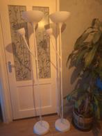 Vloerlamp met leeslamp IKEA (2x), Huis en Inrichting, Lampen | Vloerlampen, Ophalen, Zo goed als nieuw, Kunststof, 150 tot 200 cm