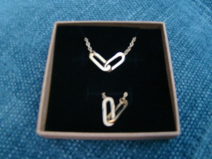 Ketting en armband / edelstaal 14K gold plated / NIEUW, Sieraden, Tassen en Uiterlijk, Kettingen, Nieuw, Goud, Goud, Ophalen of Verzenden
