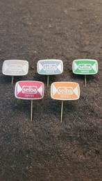 SELBA toffees speldjes, Verzenden, Zo goed als nieuw, Merk, Speldje of Pin