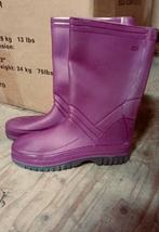 Partij Paarse regenlaarzen - 10 paar - maat 36/37, Overige kleuren, Nieuw, Ophalen of Verzenden, Regenlaarzen