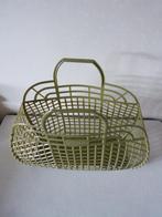 vintage tas, Sieraden, Tassen en Uiterlijk, Tassen | Damestassen, Ophalen of Verzenden, Zo goed als nieuw, Groen, Handtas