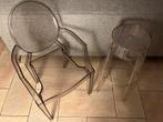 Louis Ghost chair en Charles ghost barkruk Kartell, Starck, Zo goed als nieuw, Eén, Ophalen, Overige kleuren