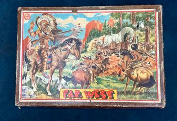 Multi print inkt stempels far west uit de jaren vijftig beschikbaar voor biedingen