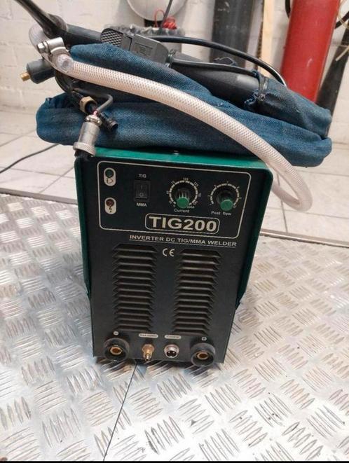 Tig lasapparaat, Doe-het-zelf en Verbouw, Gereedschap | Lasapparaten, Zo goed als nieuw, Tig, 150 tot 250 ampère, Ophalen of Verzenden