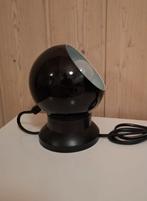 Zwarte vintage Eyeball magneetlamp. A/S Lyfa, Denemarken., Ophalen of Verzenden, Zo goed als nieuw, Minder dan 50 cm