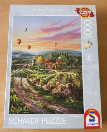 Puzzel Peaceful Valley Vineyard - Thomas Kinkade Studios  beschikbaar voor biedingen