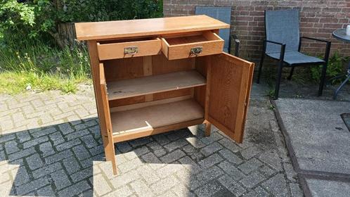 Brocante commode met vast blad, Kinderen en Baby's, Kinderkamer | Commodes en Kasten, Gebruikt, Kast, 90 tot 105 cm, 100 cm of meer