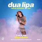 2x Dua Lipa zitkaarten Ziggo Dome 4 juni 2025, Twee personen, Juni