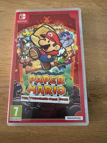 Nintendo Switch Paper Mario The thousand year door beschikbaar voor biedingen