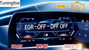 EGR OFF Routfilter OFF AddBlue OFF DTC off chiptuning beschikbaar voor biedingen