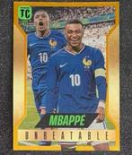 Panini Top Class 2025   BRIGHT GOLD PAR.   UNBEATABLE MBAPPÉ, Hobby en Vrije tijd, Stickers en Plaatjes, Ophalen of Verzenden