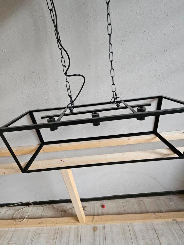 Mooie design eetkamerlamp - Weg wegens verhuizing, Huis en Inrichting, Lampen | Hanglampen, Zo goed als nieuw, Minder dan 50 cm