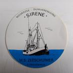 Oude sticker.  Noordzee-Duikvereniging SIRENA., Ophalen of Verzenden, Zo goed als nieuw, Overige typen