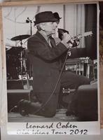 Leonard Cohen poster 2012, Verzamelen, Ophalen of Verzenden, Zo goed als nieuw, A1 t/m A3, Film en Tv