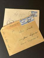 WWII - Duitse Luchtpost Enveloppen, Verzamelen, Militaria | Tweede Wereldoorlog, Ophalen of Verzenden, Nederland, Embleem of Badge