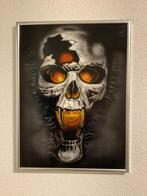 Skull airbrush, Ophalen of Verzenden