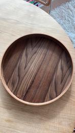 Ikea dienblad OMBONAD walnoot, Ophalen, Nieuw, Rond, Hout