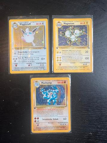 Pokemonkaarten First Edition NL beschikbaar voor biedingen