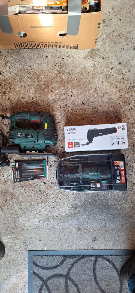 Electrisch gereedschap., Doe-het-zelf en Verbouw, Gereedschap | Handgereedschap, Nieuw, Ophalen