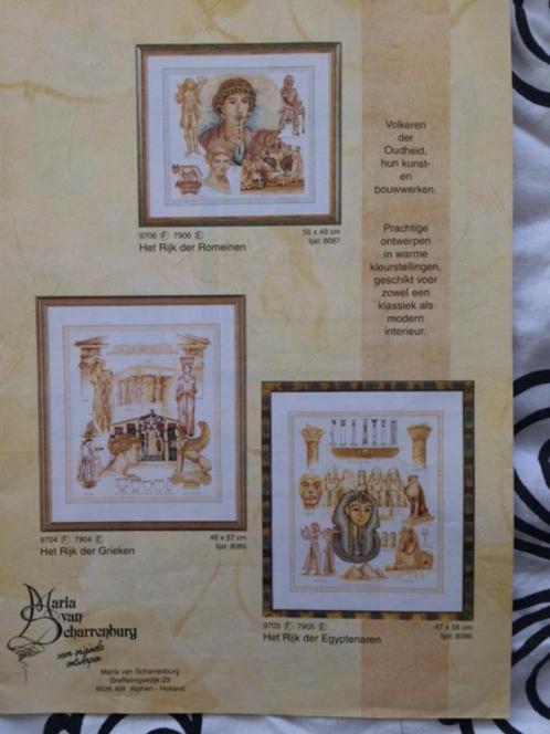 borduur catalogus Maria van Scharrenburg, Hobby en Vrije tijd, Borduren en Borduurmachines, Zo goed als nieuw, Overige typen, Handborduren