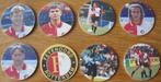 Flippo - acht verschillende Kluppers van Feijenoord - 1996, Verzamelen, Flippo's, Ophalen of Verzenden, Losse flippo's