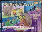 Dinosaurussen voorlees boek met puzzels, Ophalen of Verzenden, Meer dan 50 stukjes, Zo goed als nieuw, 6 jaar of ouder