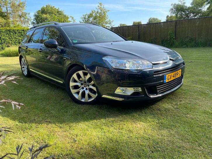 Citroën C5 1.6 Tourer AUT 2014 luchtvering en trekhaak, Auto's, Citroën, Particulier, C5, ABS, Achteruitrijcamera, Adaptieve lichten