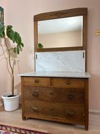 Antieke ladenkast met marmeren blad, Huis en Inrichting, Ophalen