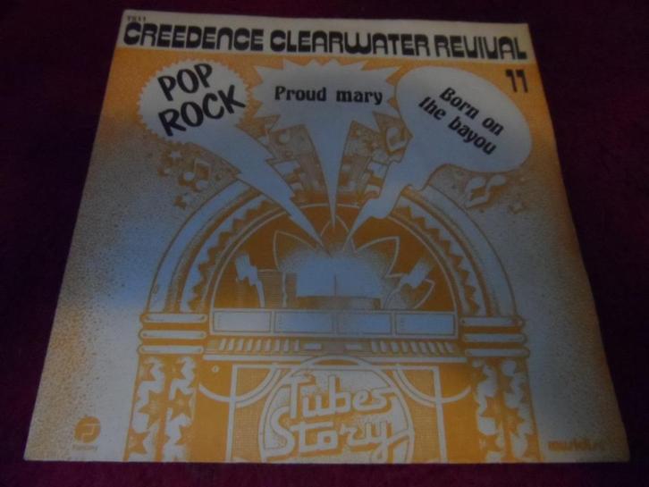 Creedence Clearwater Revival CCR - Proud Mary, Cd's en Dvd's, Vinyl Singles, Gebruikt, Single, Rock en Metal, 7 inch, Ophalen of Verzenden