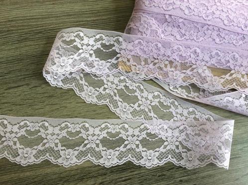 Nr 688) Aanbieding mooi vintage kant 10 meter € 5,50, Hobby en Vrije tijd, Naaien en Fournituren, Nieuw, Kant, Verzenden