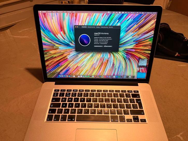 Macbook Pro (Retina 15-Inch Mid 2015), Computers en Software, Apple Macbooks, Gebruikt, MacBook Pro, 15 inch, 2 tot 3 Ghz, 256 GB