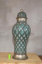 2x Zeer grote Marokkaanse keramiek dekselpot  antiek, Antiek en Kunst, Antiek | Keramiek en Aardewerk, Ophalen