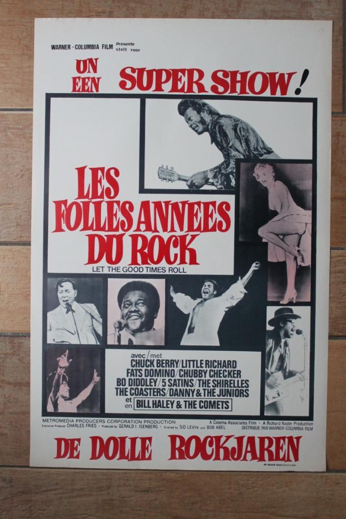 filmaffiche Let The Good Times Roll 1973 filmposter, Verzamelen, Posters, Zo goed als nieuw, Film en Tv, A1 t/m A3, Rechthoekig Staand