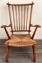 Vintage De Ster Gelderland jaren 50 stoel met naamlabel/ tag, Ophalen