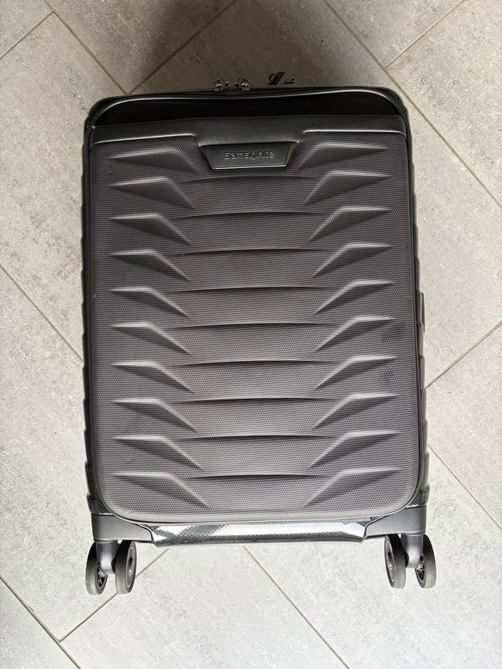 Samsonite Proxis Spinner 55cm - Easy Access, Sieraden, Tassen en Uiterlijk, Koffers, Zo goed als nieuw, Hard kunststof, 50 tot 60 cm