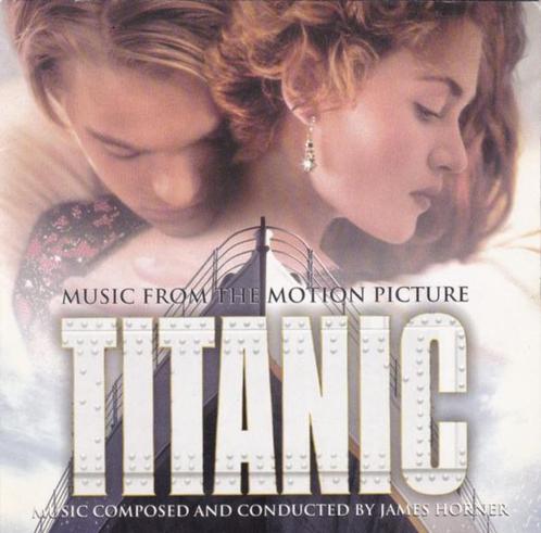 cd van James Horner ‎– Titanic [Music From The Motion Pictur, Cd's en Dvd's, Cd's | Filmmuziek en Soundtracks, Gebruikt, Verzenden