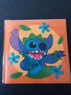 Nieuw diamond painting kaart dansende Stitch oranje, Ophalen of Verzenden, Nieuw, Overige thema's