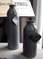 Woondeco vazen/kruiken (vaas/kruik) (nieuw) - grijs/taupe, Overige kleuren, Aardewerk of Porselein, Nieuw, Ophalen of Verzenden