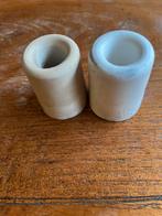 Deurbuffer Ø37x48mm, wit 1x nieuw en 1x gebruikt., Overige materialen, Overige typen, ?, Zo goed als nieuw
