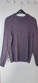 Paarse Gebreide Trui C&A Maat L, Kleding | Heren, Truien en Vesten, Maat 52/54 (L), Paars, Zo goed als nieuw, C&A