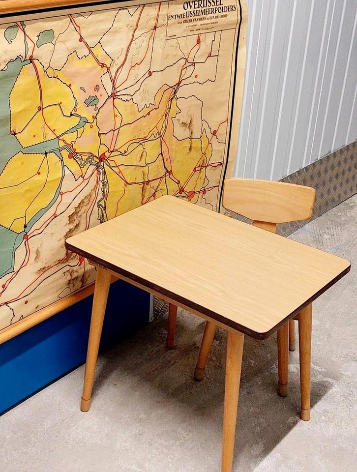 Vintage Schilte schooltafeltje kindertafeltje school, Kinderen en Baby's, Kinderkamer | Inrichting en Decoratie, Gebruikt, Ophalen