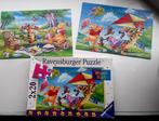 Ravensburger legpuzzels van Winnie de Poeh (2 puzzels), Ophalen of Verzenden, 10 tot 50 stukjes, Gebruikt