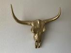 Te koop wanddecoratie buffel gietijzer, Huis en Inrichting, Ophalen of Verzenden, Zo goed als nieuw